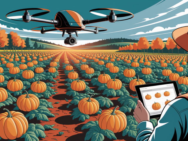 Optimisation des Stratégies de Citrouilles Algorithmiques grâce à l’Utilisation de Drones : Vers une Récolte Innovante