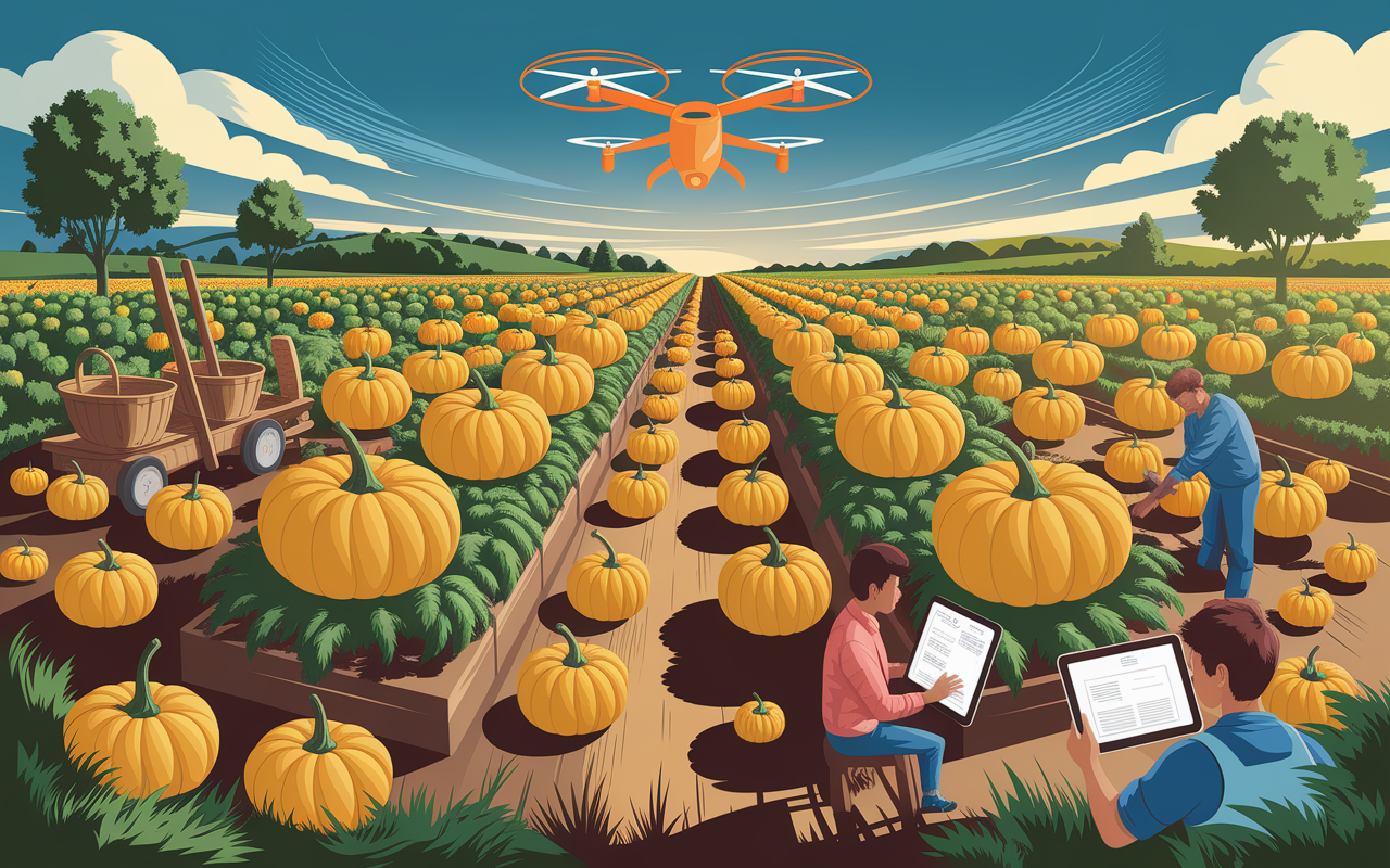 Stratégie de Citrouilles Algorithmiques : Les Secrets d’une Culture Moderne Face aux Techniques Traditionnelles !