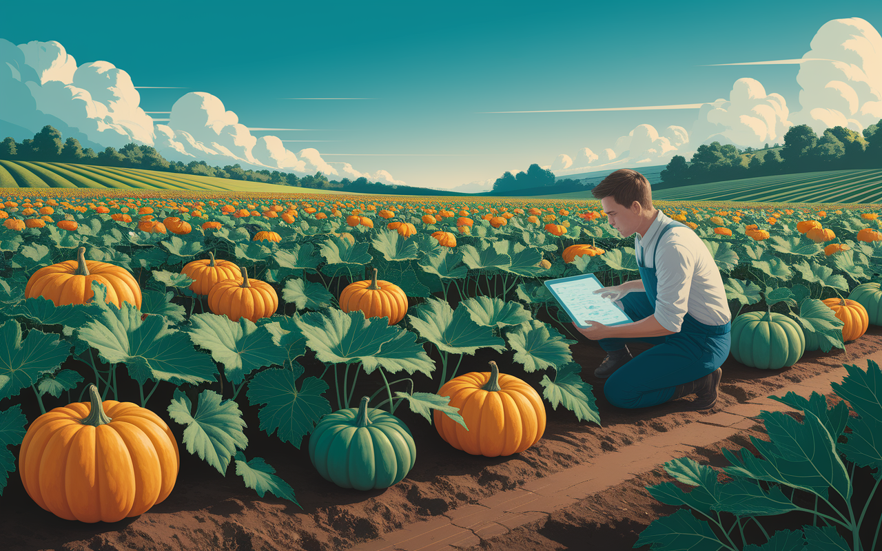 Comment la Stratégie de Citrouilles Algorithmiques peut-elle optimiser la production et révolutionner l’agriculture des cucurbitacées ?