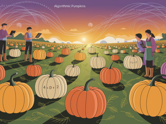 Stratégie de citrouilles algorithmiques : L’intelligence artificielle au service de l’agriculture