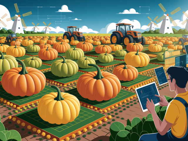 Optimisation des Cultures: Stratégies de Citrouilles Algorithmiques pour une Agriculture Durable
