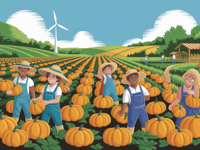 Révolution verte : Comment la méthode innovante des citrouilles transforme l’agriculture durable