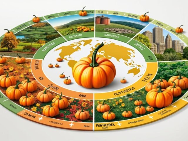 Calendrier des semis de citrouille selon les régions