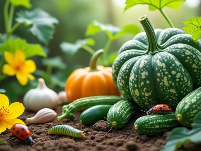 Oïdium, limaces et ravageurs des cucurbitacées : solutions naturelles