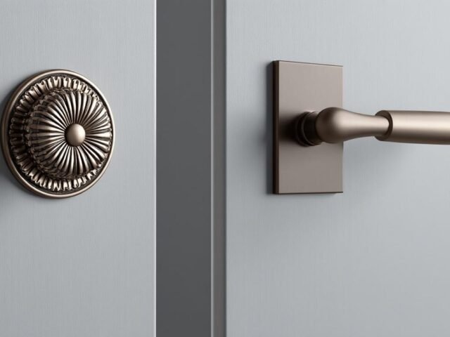 Poignée de porte : rosace ou plaque — lequel choisir ?