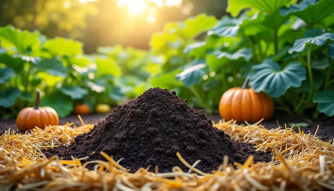 découvrez comment préparer un sol fertile pour cultiver de grosses citrouilles grâce au compost et au paillage. conseils pratiques pour des récoltes abondantes et des fruits savoureux.