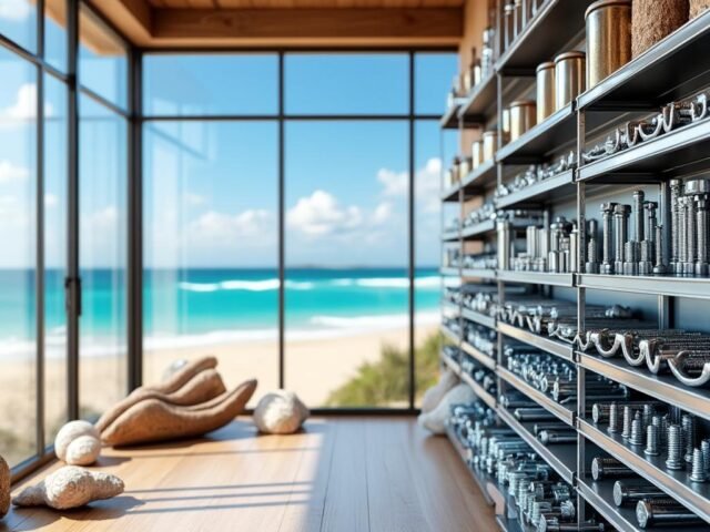 Quincaillerie inox en bord de mer : check-list anti-corrosion (A2/A4)