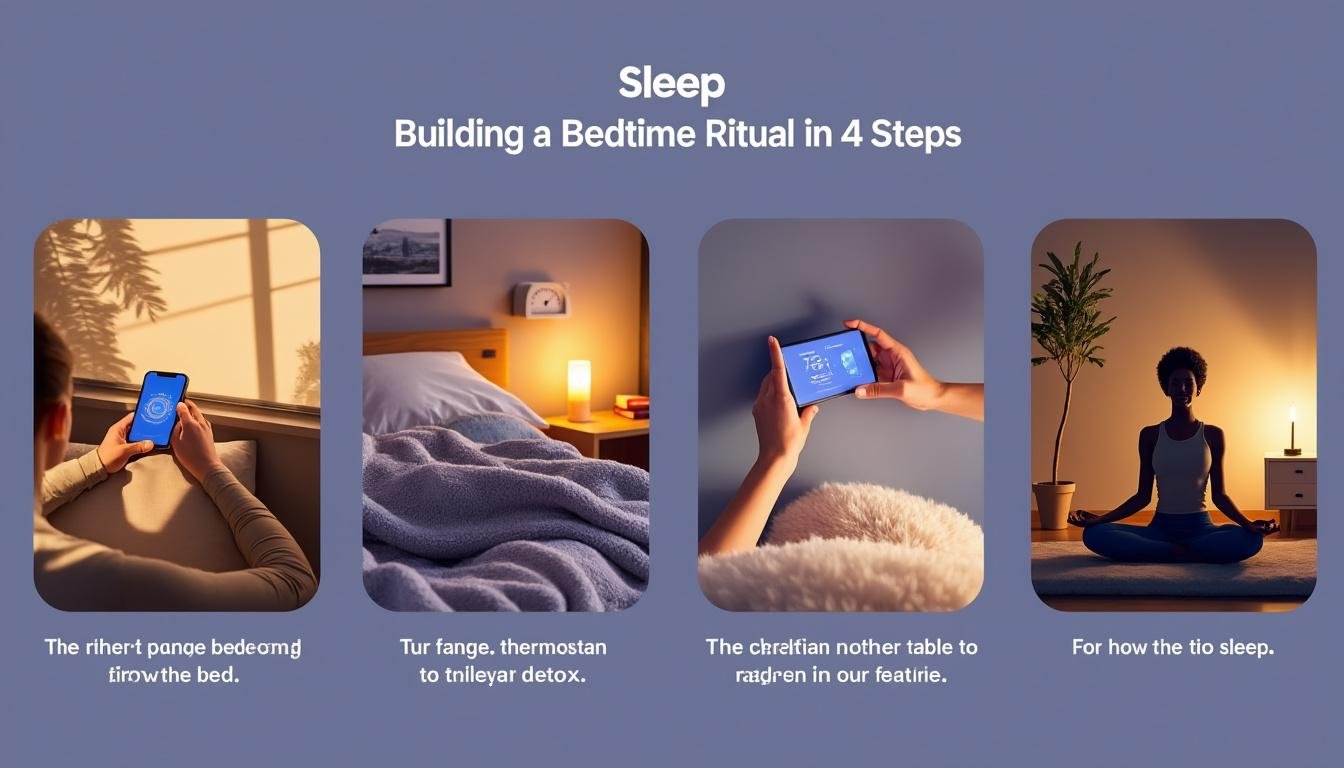 découvrez comment améliorer votre sommeil grâce à un rituel de coucher en 4 étapes : gestion de la lumière, limitation des écrans, réglage de la température et retour au calme. adoptez ces astuces pour des nuits plus reposantes !