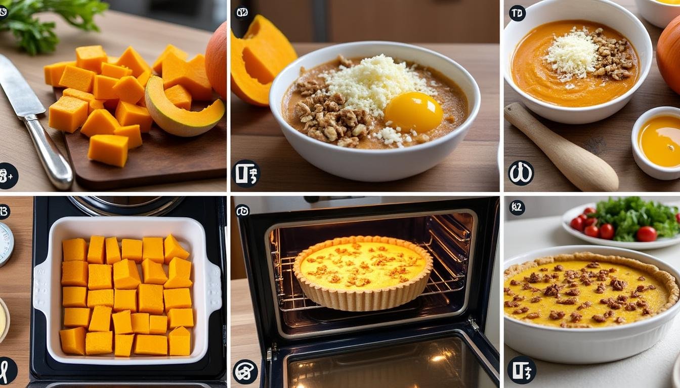 découvrez notre recette savoureuse de tarte salée à la citrouille, chèvre frais et miel, sublimée par des pignons grillés. un plat automnal, gourmand et original à partager en famille ou entre amis !