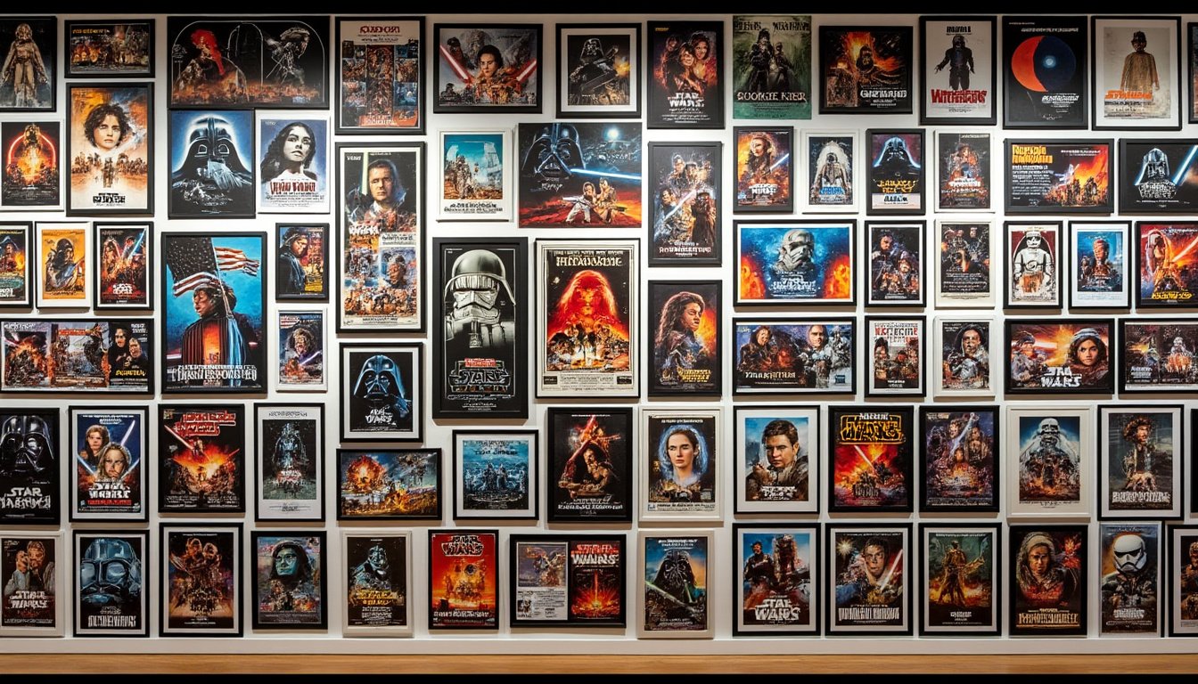 découvrez une large sélection d’affiches star wars uniques, parfaites pour les fans et collectionneurs. trouvez les posters incontournables pour compléter votre collection ou décorer votre espace avec l’univers légendaire de star wars.