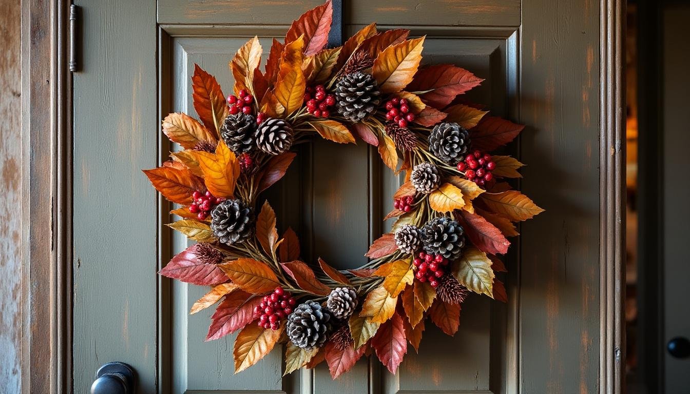 découvrez nos idées déco d’automne chic : couronnes élégantes, centres de table raffinés, couleurs tendance et textures chaleureuses pour sublimer votre intérieur cette saison.