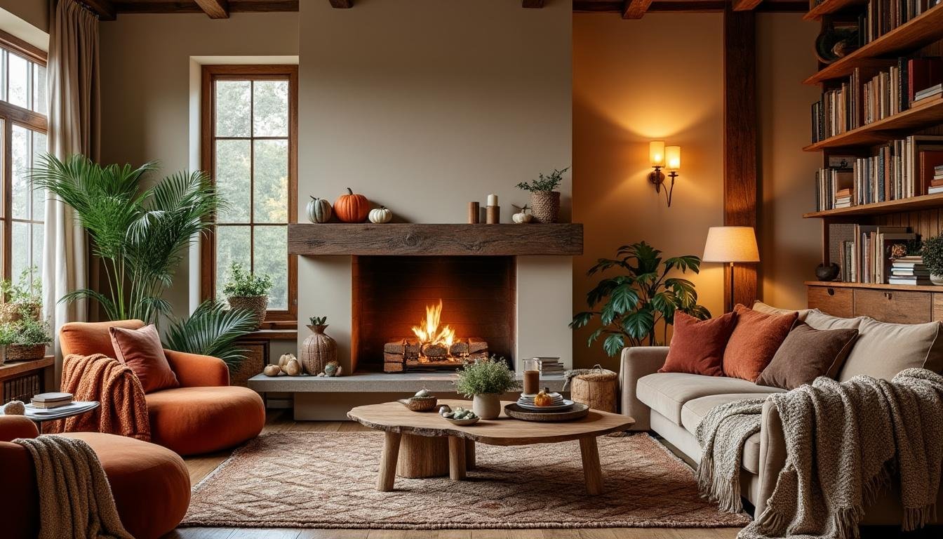 découvrez comment créer une déco d’automne chic avec des couronnes élégantes, des centres de table raffinés et l’harmonie parfaite des couleurs et des textures pour une ambiance chaleureuse.