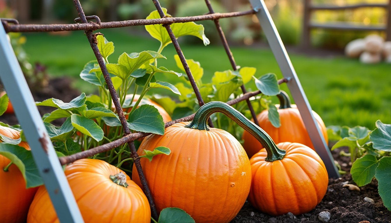 découvrez comment tailler et palisser vos citrouilles sur treillis en toute sécurité. astuces, techniques et conseils pratiques pour optimiser la croissance et le rendement de vos plants de citrouilles.