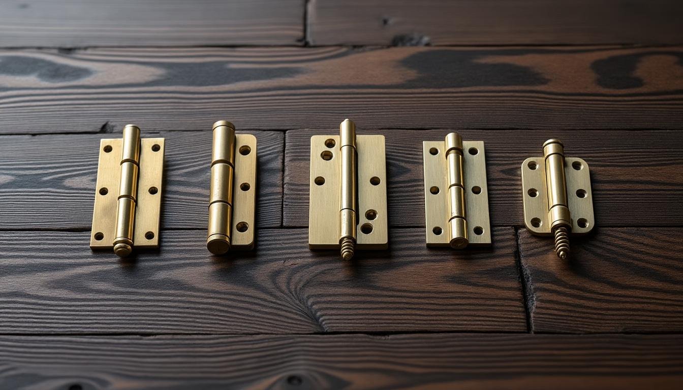 découvrez les différents types de charnières : invisibles, piano, paumelles, et bien plus, pour choisir la fixation idéale pour vos portes et meubles.