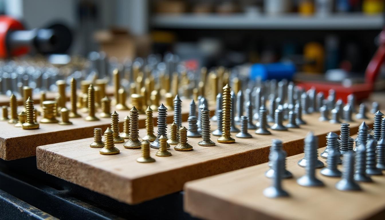 découvrez comment choisir les vis adaptées (inox, laiton, acier) en menuiserie pour débutants selon le type de support, pour des fixations solides et durables.