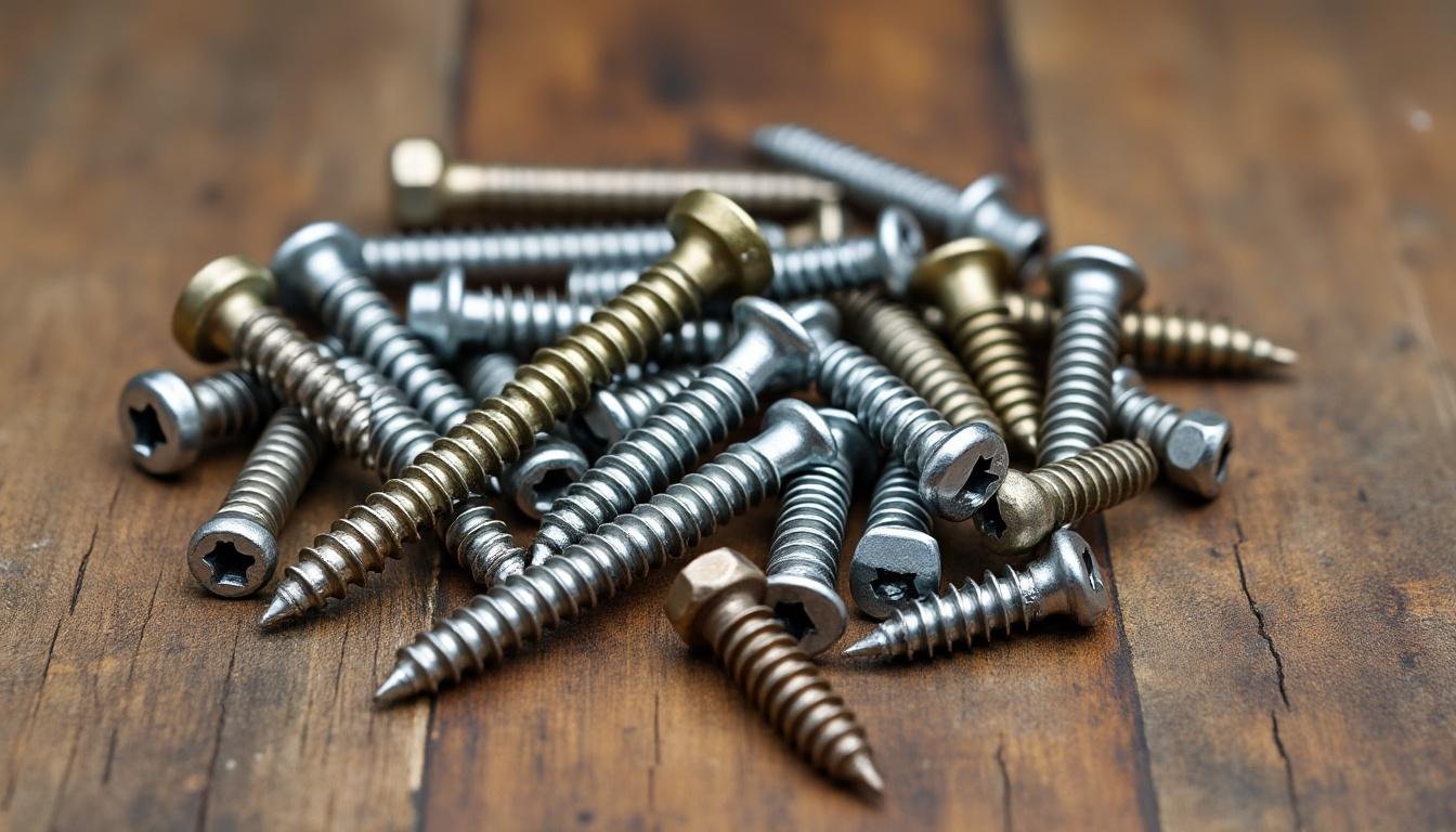 apprenez à choisir les vis adaptées pour vos projets de menuiserie débutant : inox, laiton ou acier selon le type de support pour assurer solidité et durabilité.