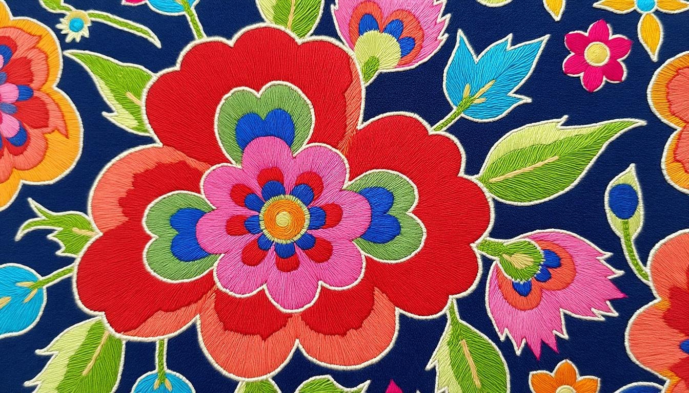 découvrez l'artisanat traditionnel suzani, célèbre pour ses motifs brodés détaillés et colorés, reflet d'un riche héritage culturel.