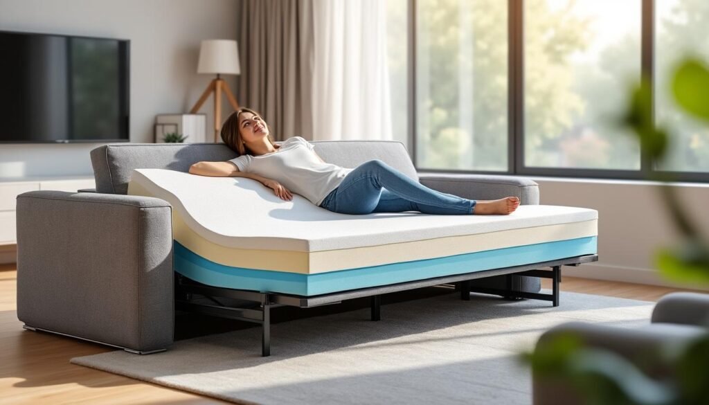 découvrez les avantages de la mousse à mémoire de forme pour votre canapé convertible : confort optimal, soutien personnalisé et durabilité pour des nuits reposantes.