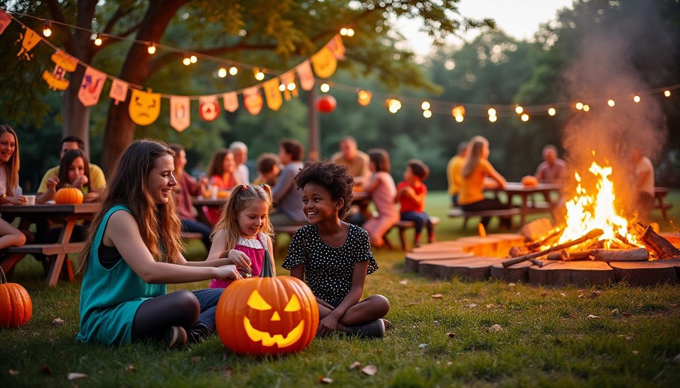 préparez halloween facilement avec des décorations réutilisables et un goûter sain pour une fête responsable et sans stress.