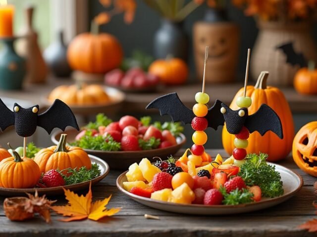 Préparer Halloween sans surcharge : déco réutilisable & goûter sain