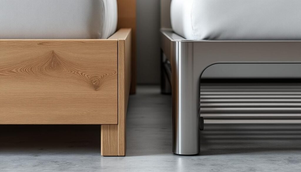 découvrez notre comparatif complet entre sommier à lattes et sommier métallique pour choisir le support de matelas idéal, alliant confort et durabilité.