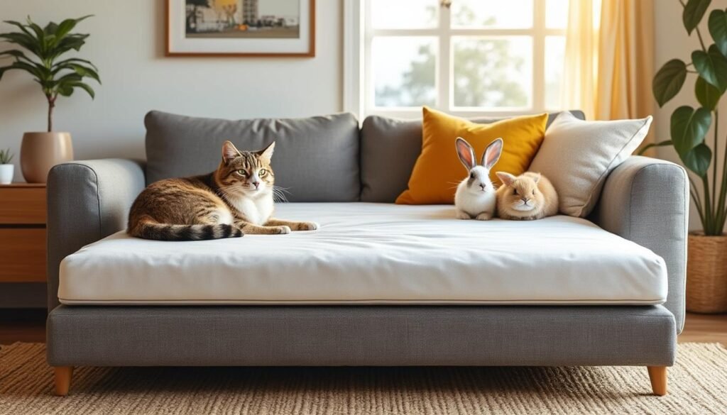 découvrez quels tissus choisir pour un canapé convertible adapté aux animaux, alliant confort, résistance et facilité d'entretien pour un intérieur harmonieux.