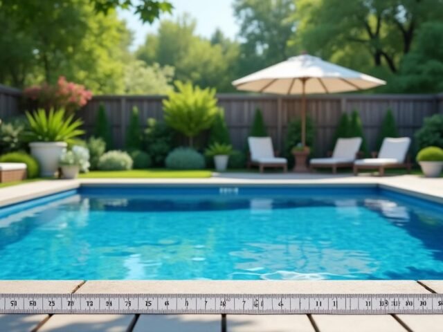 Comment calculer le volume en mètres cubes de votre piscine facilement