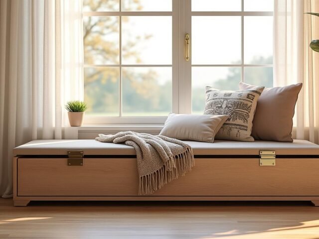 Créer un banc‑coffre sous fenêtre : guide de A à Z