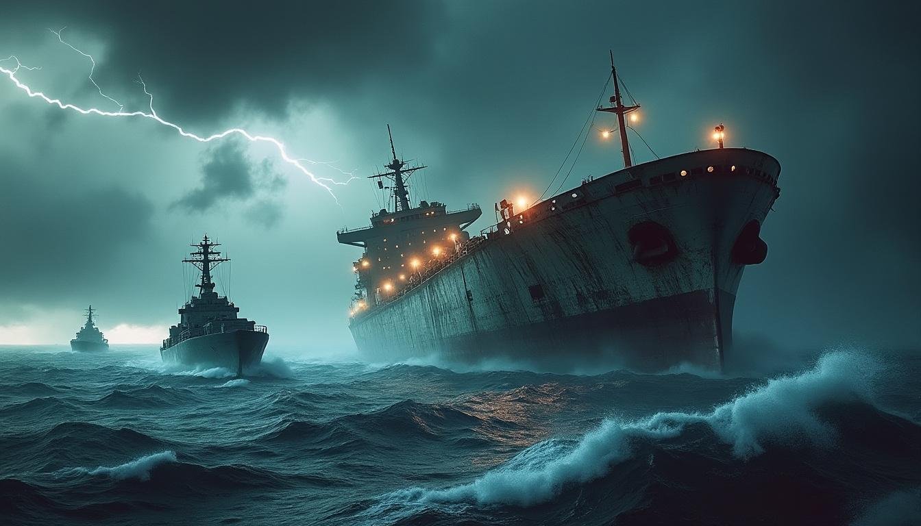 découvrez les mystères cachés dans la soute du pétrolier fantôme de l’atlantique et les secrets qu’il renferme réellement.