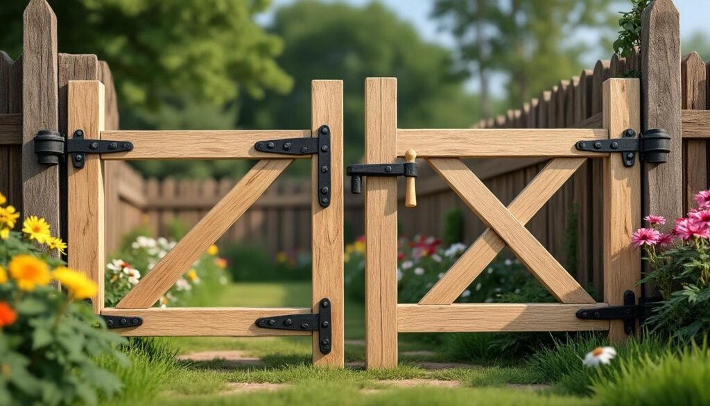 découvrez comment fabriquer une porte de jardin robuste et durable avec nos conseils simples et pratiques pour renforcer votre espace extérieur.