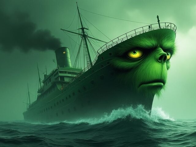 Le « Grinch » bloqué en France, suspecté d&rsquo;être un navire de la flotte fantôme russe – TF1 Info