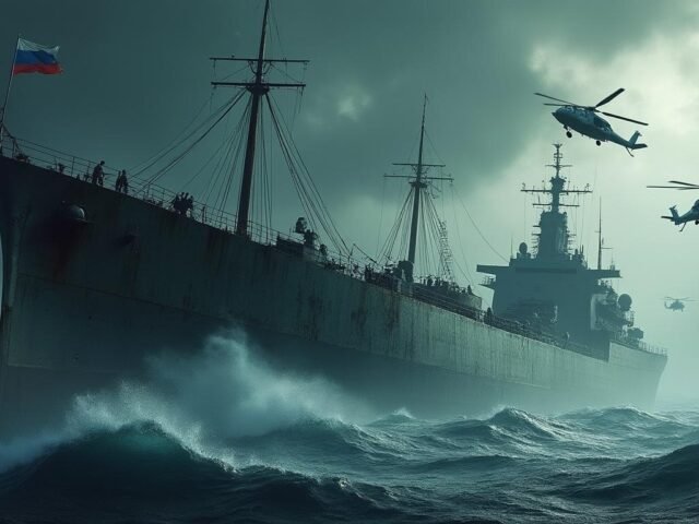 Le pétrolier fantôme russe Grinch : arraisonnement en mer par la Marine française et mystère autour de son pavillon