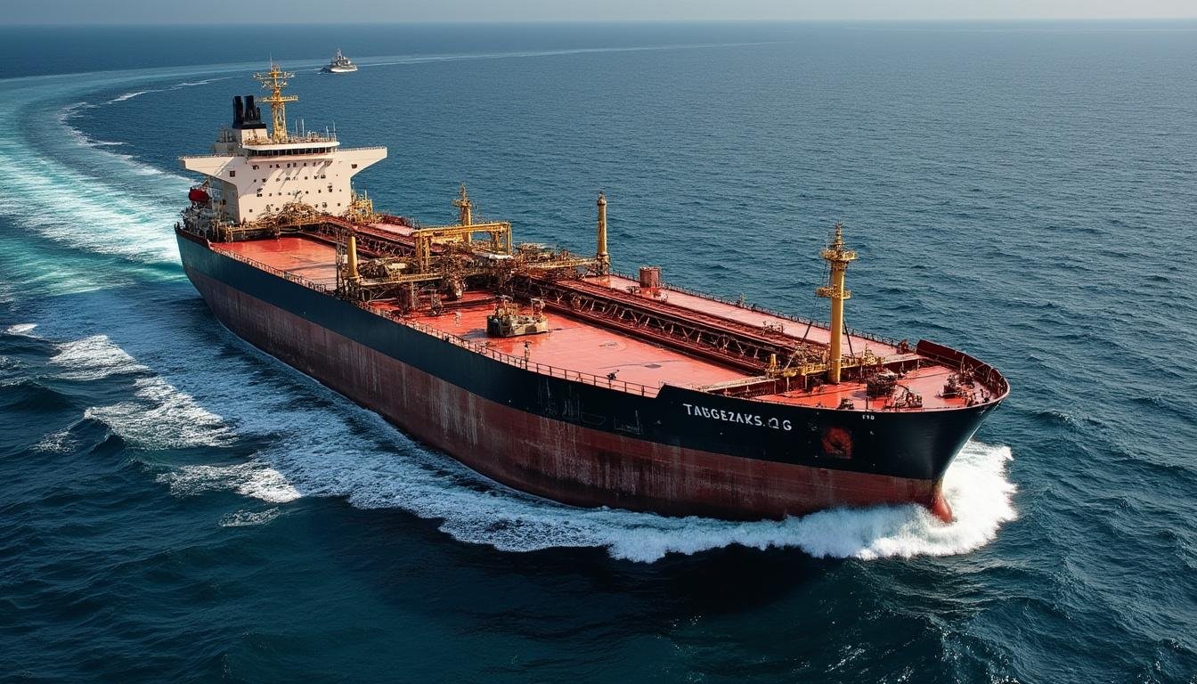 l'allemagne bloque l'accès à un pétrolier suspecté d'appartenir à la flotte fantôme dans la mer baltique, renforçant la surveillance maritime pour prévenir les activités illégales.