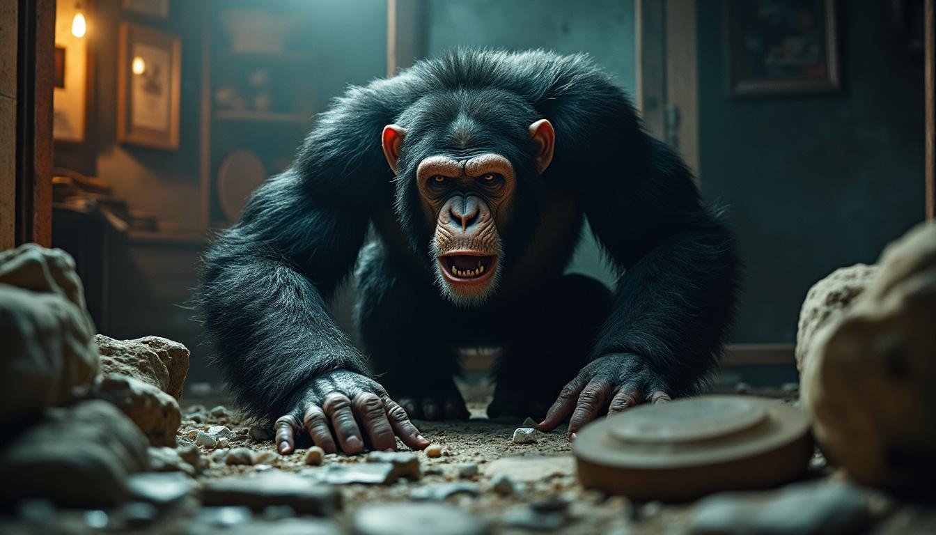 découvrez « primate » de johannes roberts, un film d'horreur intense qui vous emmène dans une immersion terrifiante au cœur d'une nature sauvage et impitoyable.