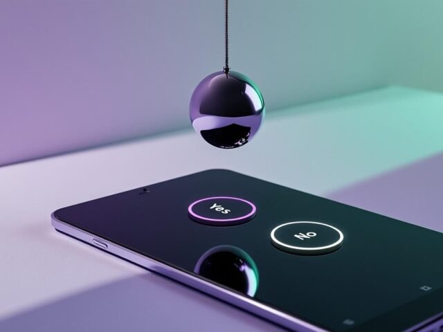 Utiliser un Pendule Divinatoire Oui Non en Ligne pour vos Décisions