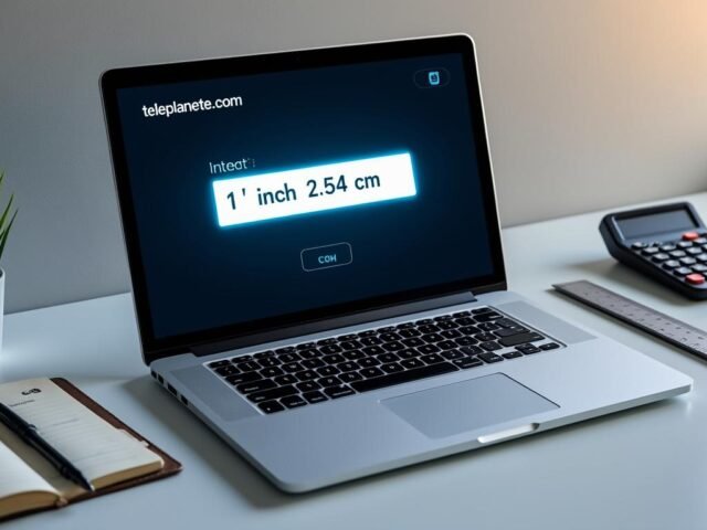 Comment convertir facilement 1 pouce en centimètres avec Teleplanete.com