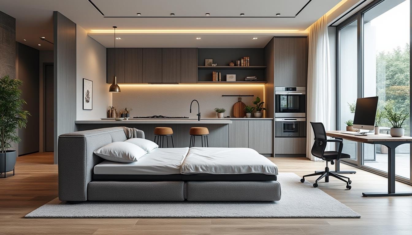 découvrez comment optimiser l'utilisation d'un convertible pour télétravailler efficacement tout en préservant un espace de vie confortable et fonctionnel.