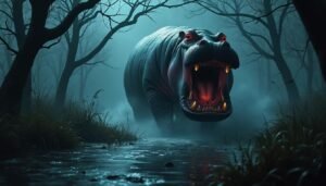 découvrez en avant-première la première image effrayante du film d'horreur "hungry" mettant en scène un hippopotame déchaîné. préparez-vous à frissonner et à valider cette nouvelle terreur cinématographique !