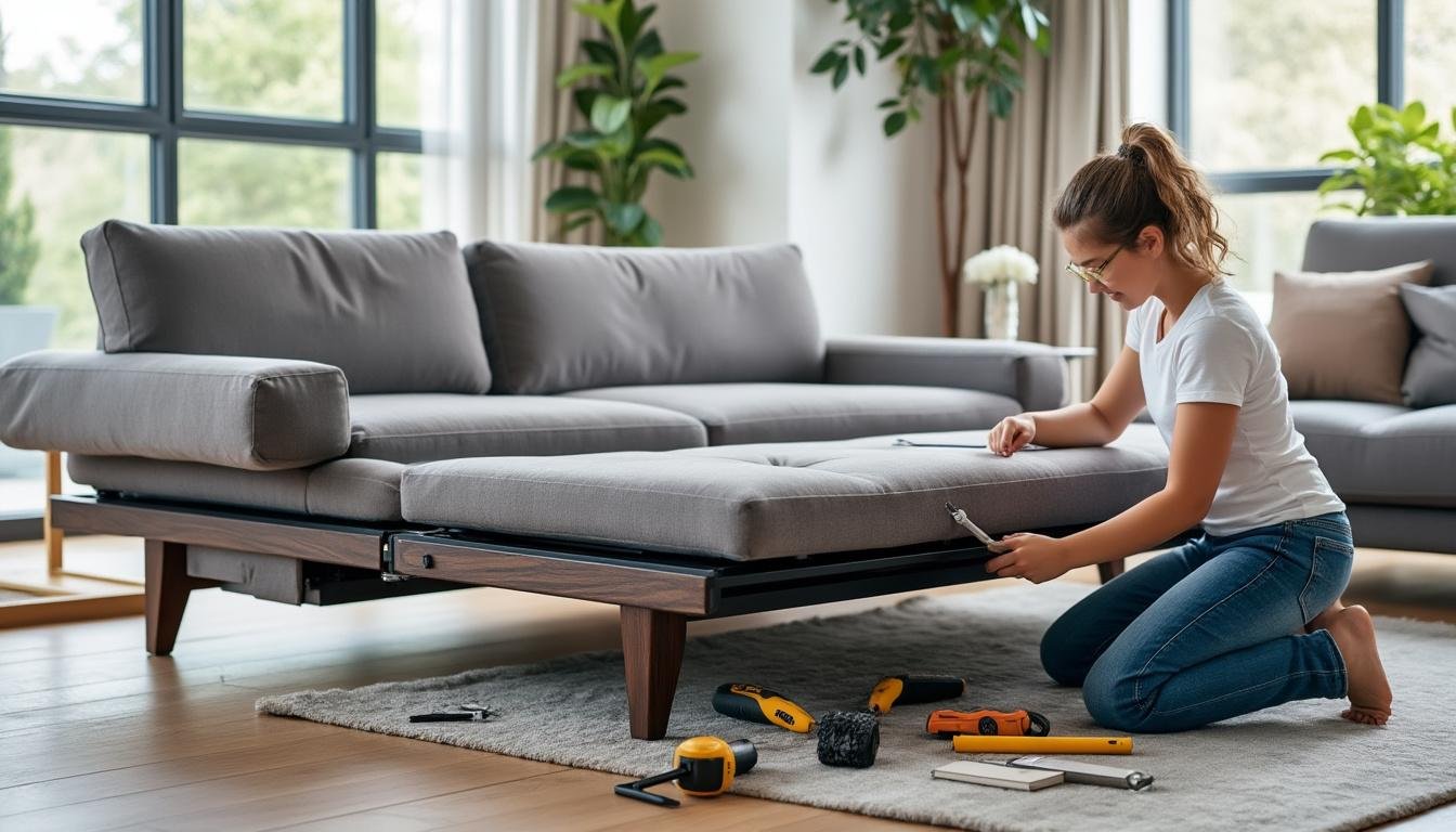 découvrez pourquoi monter un canapé convertible soi-même peut être risqué et les avantages de confier cette tâche à un professionnel pour garantir solidité et fonctionnalité.