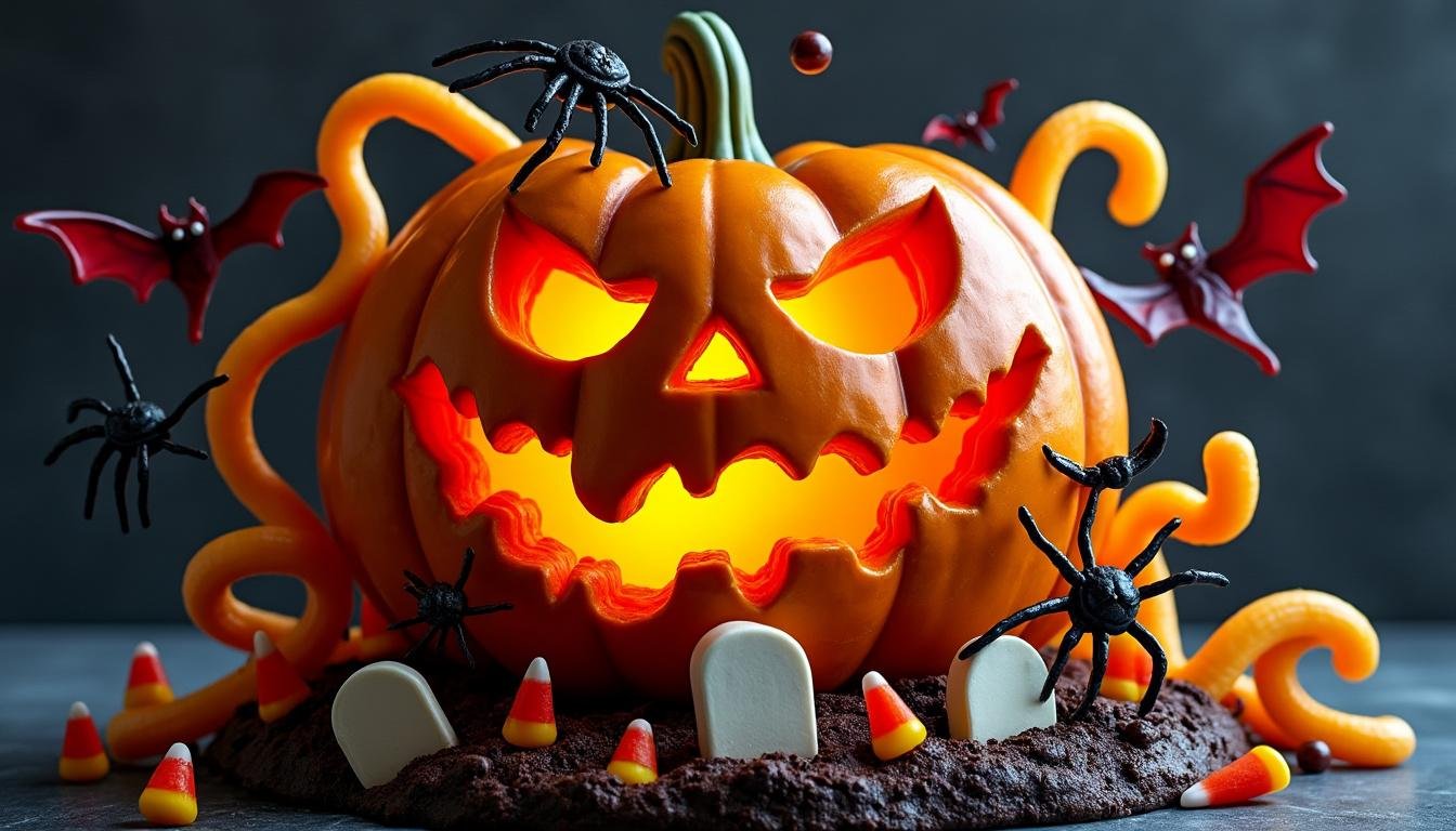 découvrez des recettes d'halloween originales au thermomix et apprenez à sculpter vos purées et soupes pour des présentations effrayantes et savoureuses.
