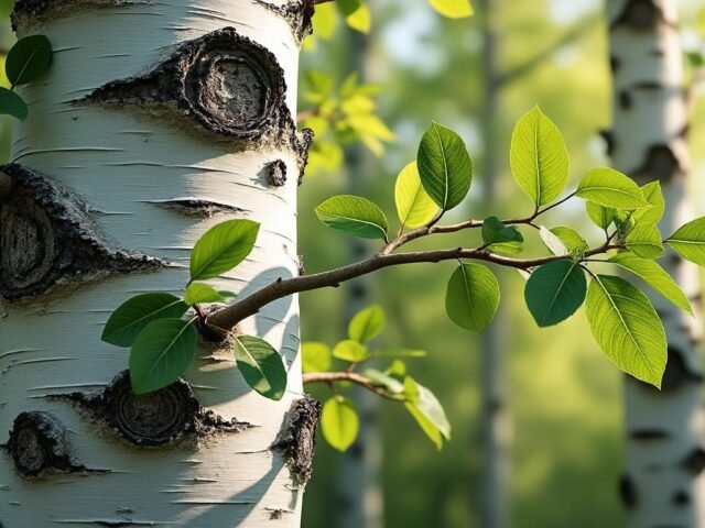 Bouleau verruqueux : caractéristiques principales et applications