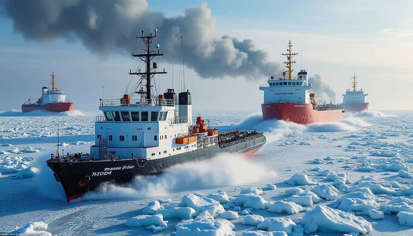 découvrez le combat héroïque des brise-glaces dans le golfe de finlande, affrontant durant 50 jours une flotte russe prisonnière de la banquise dans une lutte intense pour la liberté en mer.