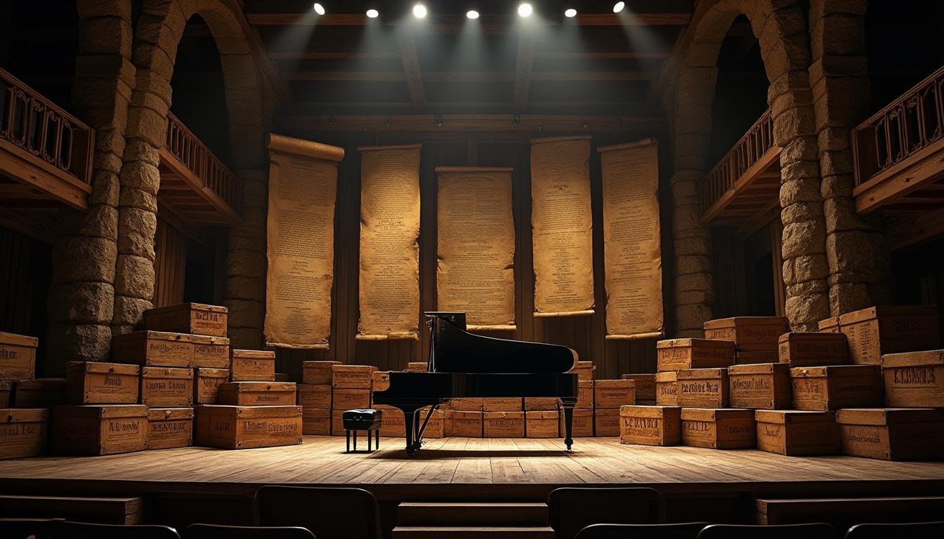 découvrez « l’aubrac fantôme » au nayrac, un spectacle captivant qui mêle habilement histoire et archives pour une expérience unique et émouvante.