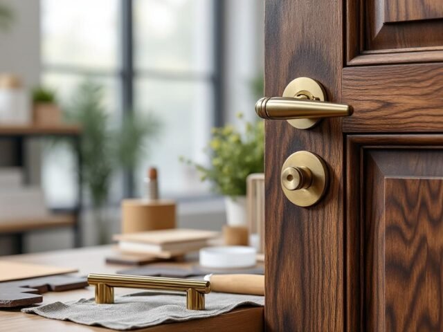 Rafraîchir une porte sans la remplacer : peinture, placage, quincaillerie