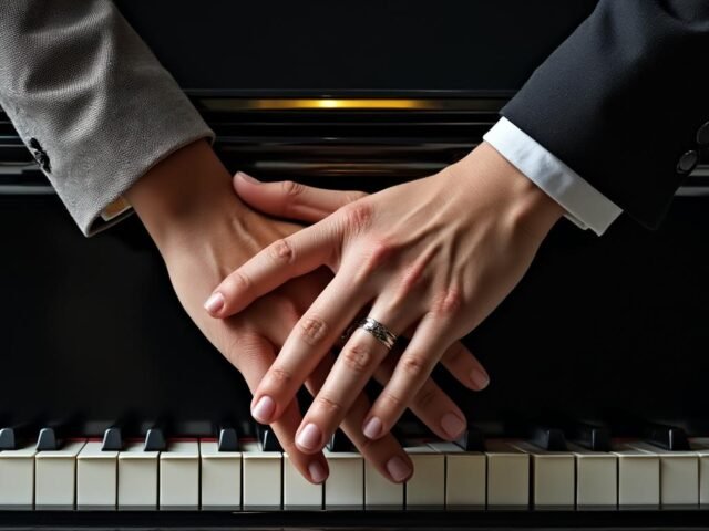 Sorcellerie à quatre mains : une danse ensorcelante entre ombres et notes pianistiques