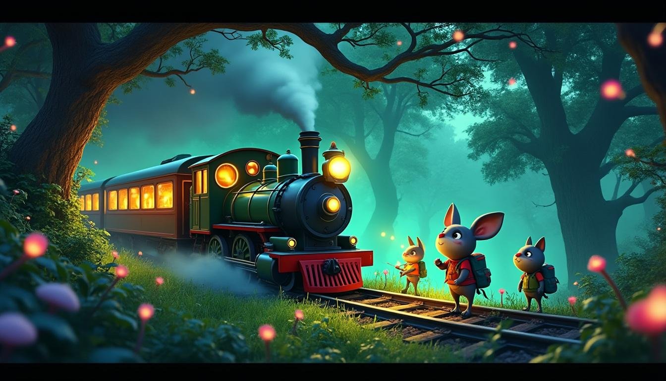 rejoignez thomas et ses amis dans une aventure palpitante au train fantôme sur tf1+. suspense et mystère garantis pour petits et grands!