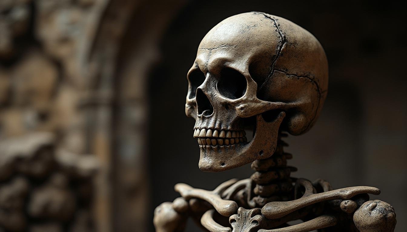 découvrez l'histoire fascinante d'un 'vampire' du xvie siècle, décapité et enseveli sous des pierres, dont le visage mystérieux vient enfin d'être révélé grâce aux avancées archéologiques.