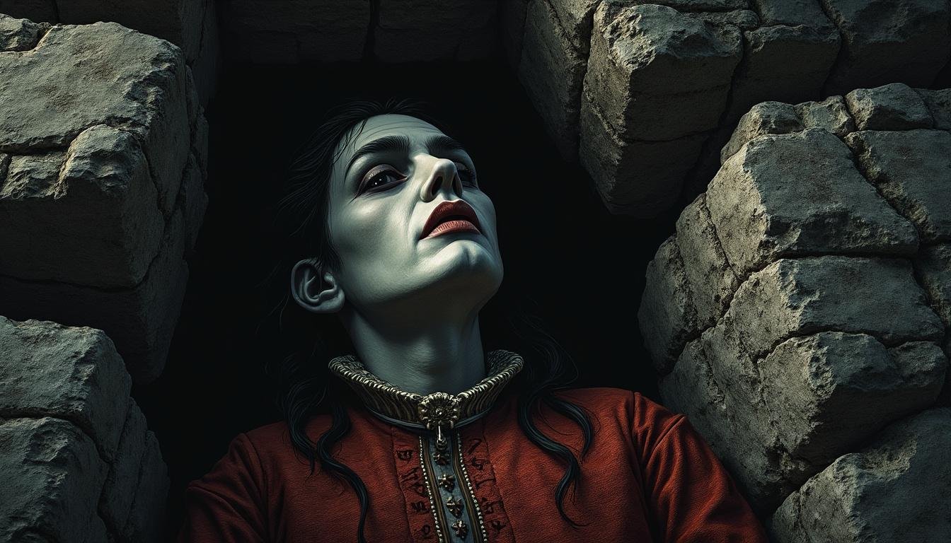 découvrez l'histoire fascinante d'un 'vampire' du xvie siècle décapité et enterré sous des pierres, dont le visage mystérieux vient enfin d'être révélé.