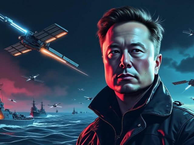 Conflit en Ukraine : Contournement des sanctions par Starlink jugé inacceptable – Elon Musk confronté à l&rsquo;utilisation de son réseau par la flotte fantôme russe