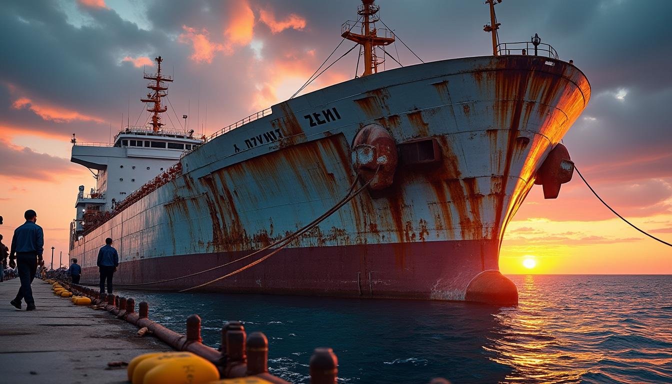 le pétrolier fantôme deyna, arraisonné en mars dans les eaux françaises, a finalement quitté la france, mettant fin à une longue impasse en mer. suivez les détails sur mer et marine.